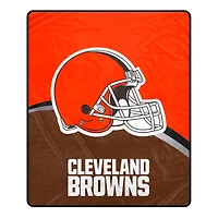 Pegasus Cleveland Browns 50" x 60" Gameball Ultra Soft Throw Blanket