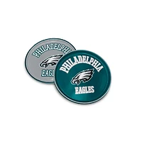 Pegasus Philadelphia Eagles 8" Home & Away Round Two-Piece Serving Plate Set