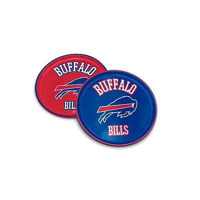 Pegasus Buffalo Bills 8" Home & Away Round Two-Piece Serving Plate Set