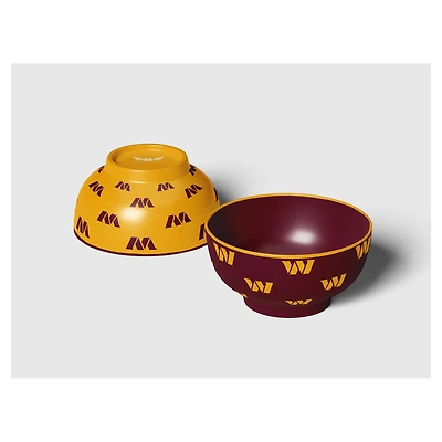 Pegasus Washington Commanders 6" Home & Away Two-Piece Serving Bowl Set