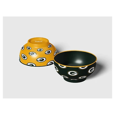 Pegasus Green Bay Packers 6" Home & Away Two-Piece Serving Bowl Set