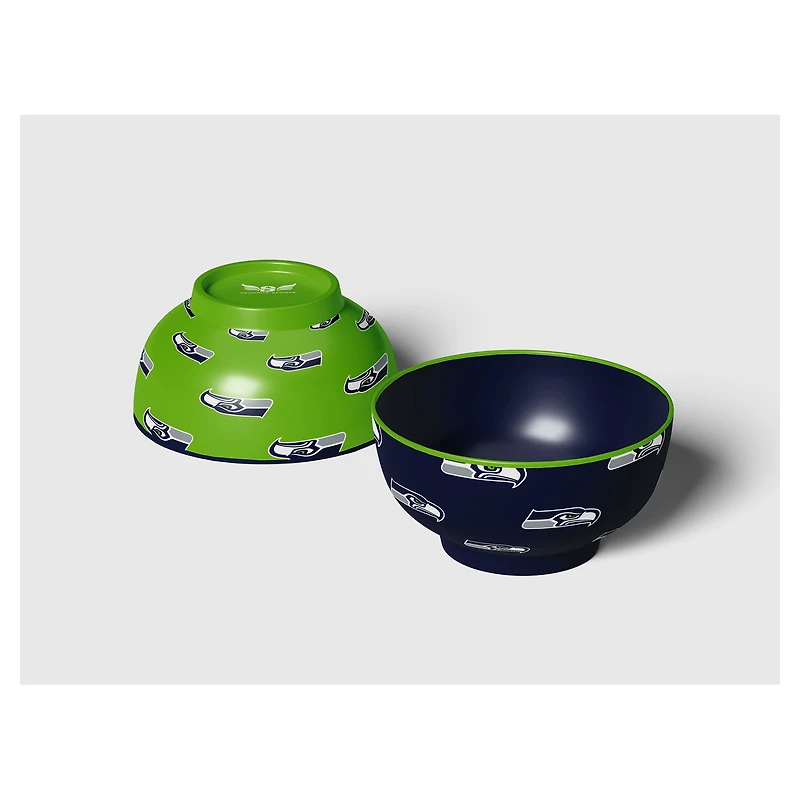 Pegasus Seattle Seahawks 6" Home & Away Two-Piece Serving Bowl Set