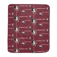 Pegasus Florida State Seminoles 60" x 70" Homefield Flipped Wordmark Ultra Soft Blanket