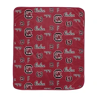 Pegasus South Carolina Gamecocks 60" x 70" Homefield Flipped Wordmark Ultra Soft Blanket