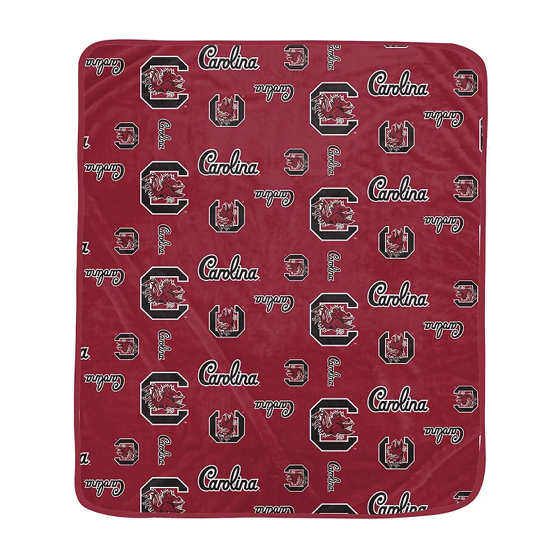 Pegasus South Carolina Gamecocks 60" x 70" Homefield Flipped Wordmark Ultra Soft Blanket