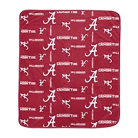 Pegasus Alabama Crimson Tide 60" x 70" Homefield Flipped Wordmark Ultra Soft Blanket