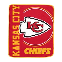 Pegasus Kansas City Chiefs 50" x 60" Keep It Simple Ultra Soft Blanket