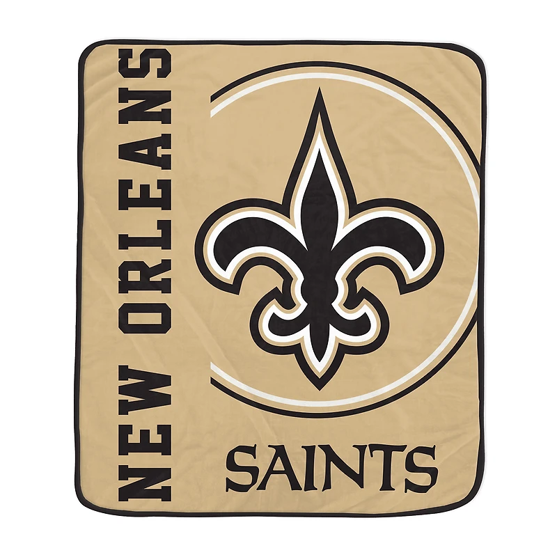 Pegasus New Orleans Saints 50" x 60" Keep It Simple Ultra Soft Blanket