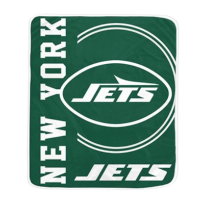 Pegasus New York Jets 50" x 60" Keep It Simple Ultra Soft Blanket