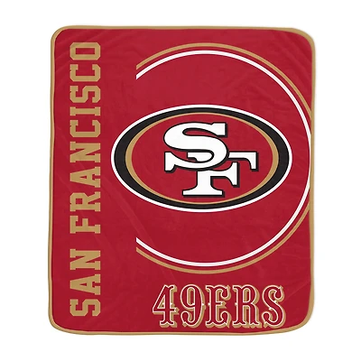 Pegasus San Francisco 49ers 50" x 60" Keep It Simple Ultra Soft Blanket