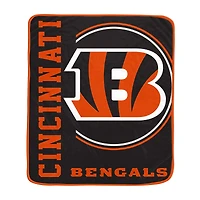 Pegasus Cincinnati Bengals 50" x 60" Keep It Simple Ultra Soft Blanket