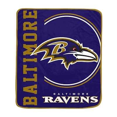 Pegasus Baltimore Ravens 50" x 60" Keep It Simple Ultra Soft Blanket