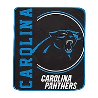 Pegasus Carolina Panthers 50" x 60" Keep It Simple Ultra Soft Blanket