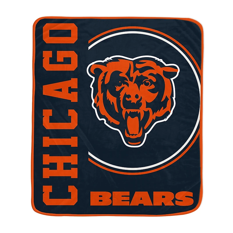 Pegasus Chicago Bears 50" x 60" Keep It Simple Ultra Soft Blanket