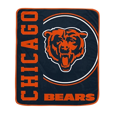 Pegasus Chicago Bears 50" x 60" Keep It Simple Ultra Soft Blanket