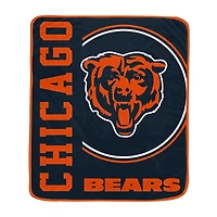 Pegasus Chicago Bears 50" x 60" Keep It Simple Ultra Soft Blanket