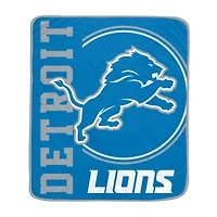 Pegasus Detroit Lions 50" x 60" Keep It Simple Ultra Soft Blanket