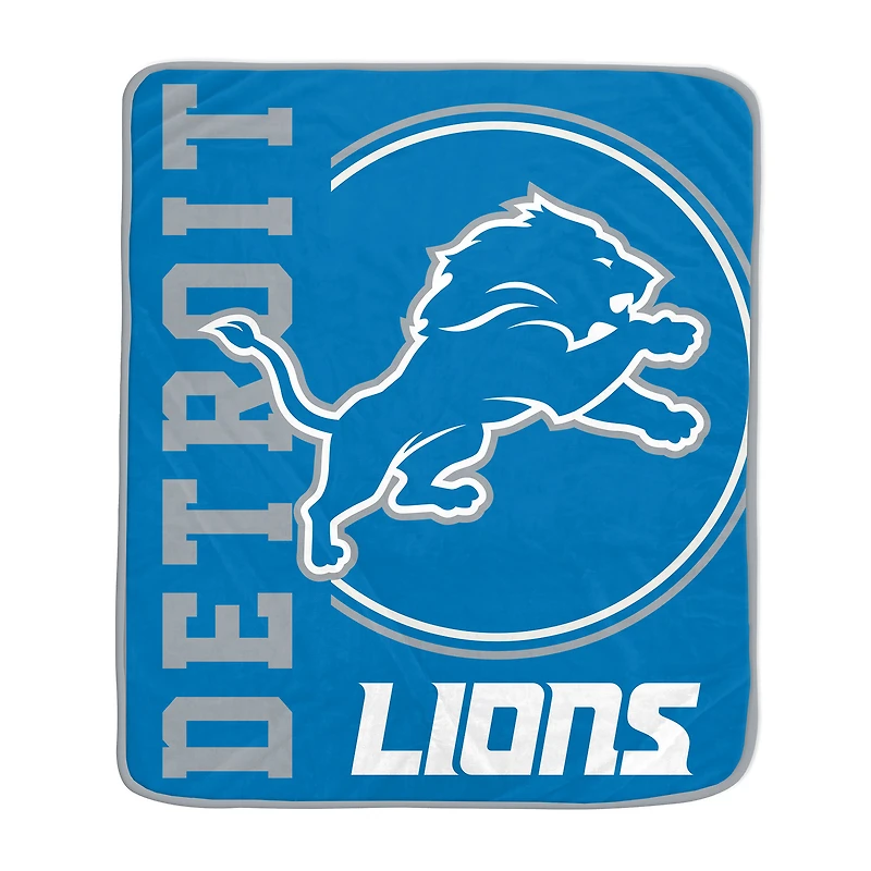 Pegasus Detroit Lions 50" x 60" Keep It Simple Ultra Soft Blanket