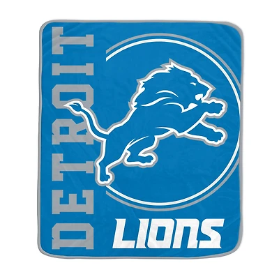 Pegasus Detroit Lions 50" x 60" Keep It Simple Ultra Soft Blanket