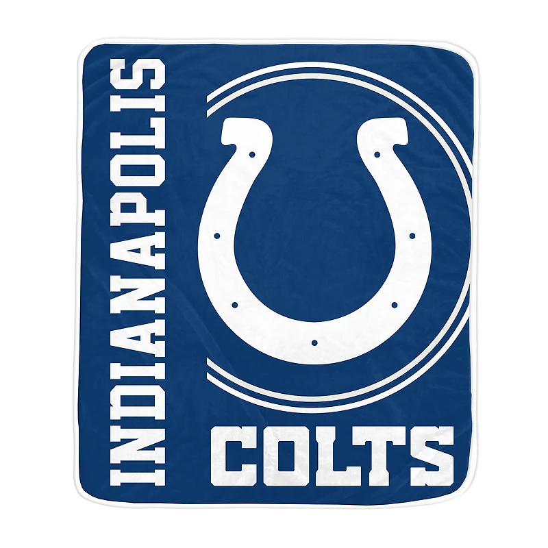 Pegasus Indianapolis Colts 50" x 60" Keep It Simple Ultra Soft Blanket