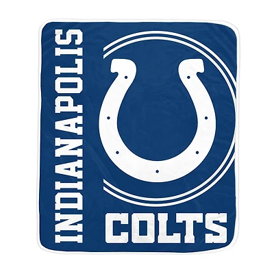 Pegasus Indianapolis Colts 50" x 60" Keep It Simple Ultra Soft Blanket