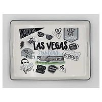 Pegasus Las Vegas Raiders 11" x 17" Large Loco Fan Serving Tray with Handles