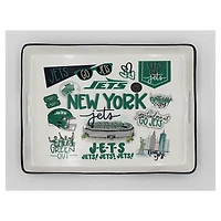 Pegasus New York Jets 11" x 17" Large Loco Fan Serving Tray with Handles