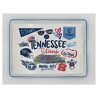 Pegasus Tennessee Titans 11" x 17" Large Loco Fan Serving Tray with Handles