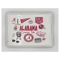 Pegasus Alabama Crimson Tide 11" x 17" Large Loco Fan Serving Tray with Handles