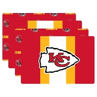 Pegasus Kansas City Chiefs Two-Sided Logo Place Mat and Table Runner Set