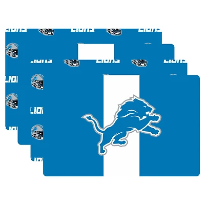 Pegasus Detroit Lions Two-Sided Logo Place Mat and Table Runner Set