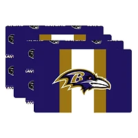 Pegasus Baltimore Ravens Two-Sided Logo Place Mat and Table Runner Set
