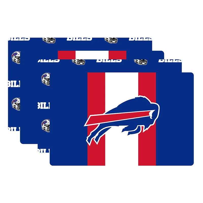 Pegasus Buffalo Bills Two-Sided Logo Place Mat and Table Runner Set