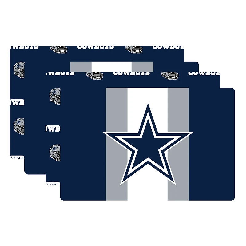 Pegasus Dallas Cowboys Two-Sided Logo Place Mat and Table Runner Set