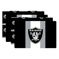 Pegasus Las Vegas Raiders Two-Sided Logo Place Mat and Table Runner Set