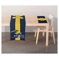 Pegasus Michigan Wolverines Two-Sided Logo Place Mat and Table Runner Set