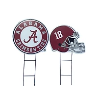Pegasus Alabama Crimson Tide Logo and Helmet Two-Piece Yard Sign Set
