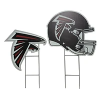 Pegasus Atlanta Falcons Logo and Helmet Two-Piece Yard Sign Set