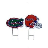 Pegasus Florida Gators Logo and Helmet Two-Piece Yard Sign Set