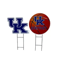 Pegasus Kentucky Wildcats Logo and Helmet Two-Piece Yard Sign Set