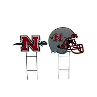 Pegasus Nicholls State Colonels Logo and Helmet Two-Piece Yard Sign Set