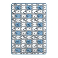 Pegasus North Carolina Tar Heels 66" x 95" Oversized Logo Roll Ultra Cozy Blanket