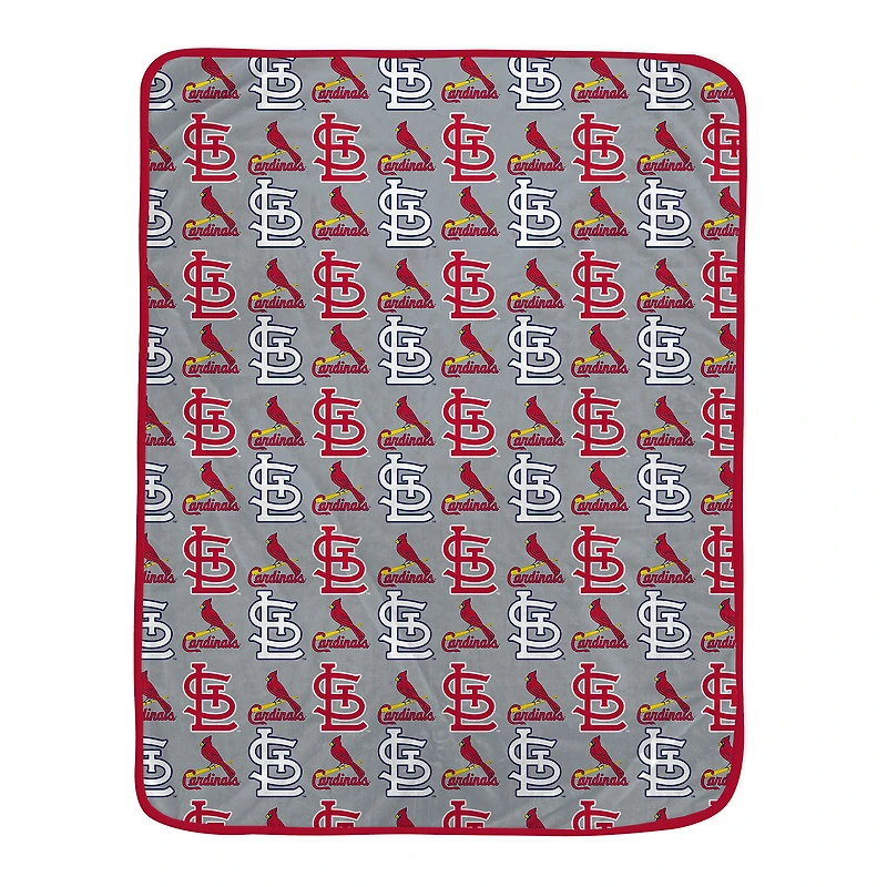 Pegasus St. Louis Cardinals 66" x 95" Oversized Logo Roll Ultra Cozy Blanket