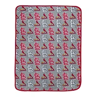 Pegasus St. Louis Cardinals 66" x 95" Oversized Logo Roll Ultra Cozy Blanket