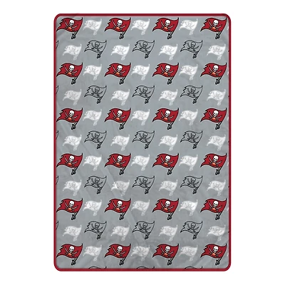 Pegasus Tampa Bay Buccaneers 66" x 95" Oversized Logo Roll Ultra Cozy Blanket