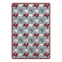 Pegasus Tampa Bay Buccaneers 66" x 95" Oversized Logo Roll Ultra Cozy Blanket