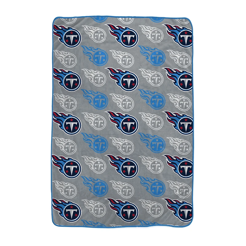 Pegasus Tennessee Titans 66" x 95" Oversized Logo Roll Ultra Cozy Blanket