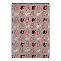 Pegasus Baltimore Orioles 66" x 95" Oversized Logo Roll Ultra Cozy Blanket