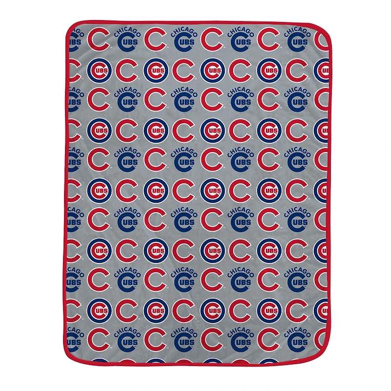 Pegasus Chicago Cubs 66" x 95" Oversized Logo Roll Ultra Cozy Blanket