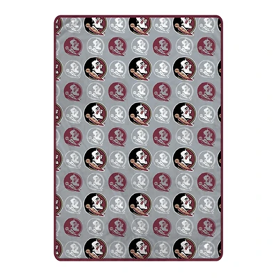 Pegasus Florida State Seminoles 66" x 95" Oversized Logo Roll Ultra Cozy Blanket